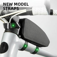 840D nylon bicycle frame pouch with durable construction