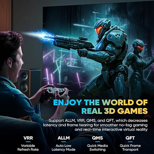 8K@60Hz, 4K@120Hz HDMI Cable for Ultra HD, Gaming, and Home Entertainment