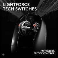 gaming mouse 8khz polling rate ultra fast response low latency