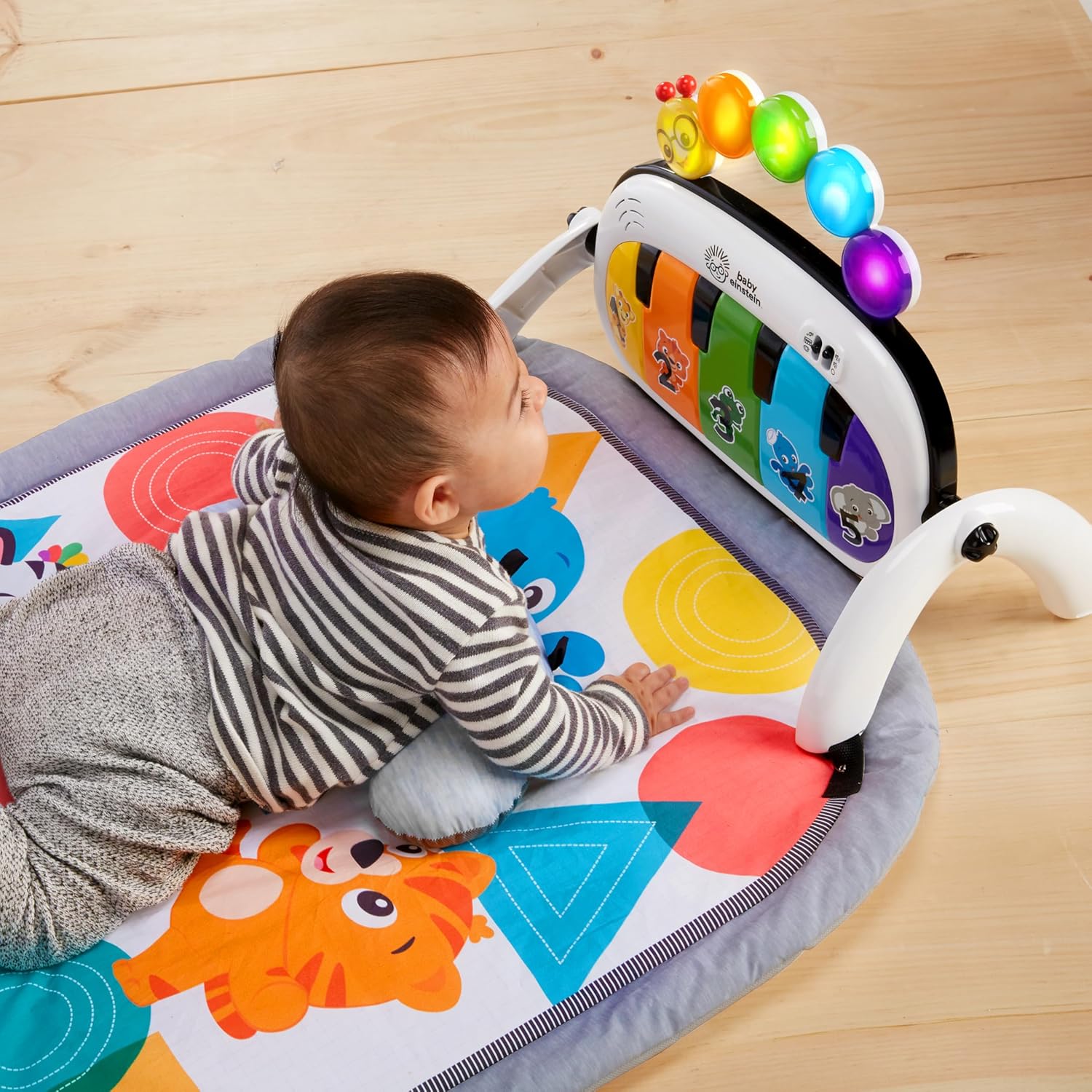 Infant playmat  & Piano Tummy Time Mat 4-in-1 – Musical Activity Mat for Infants 0–6 Months Learning Toy