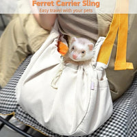Adjustable Pet Shoulder Bag For Small Animal Carrying