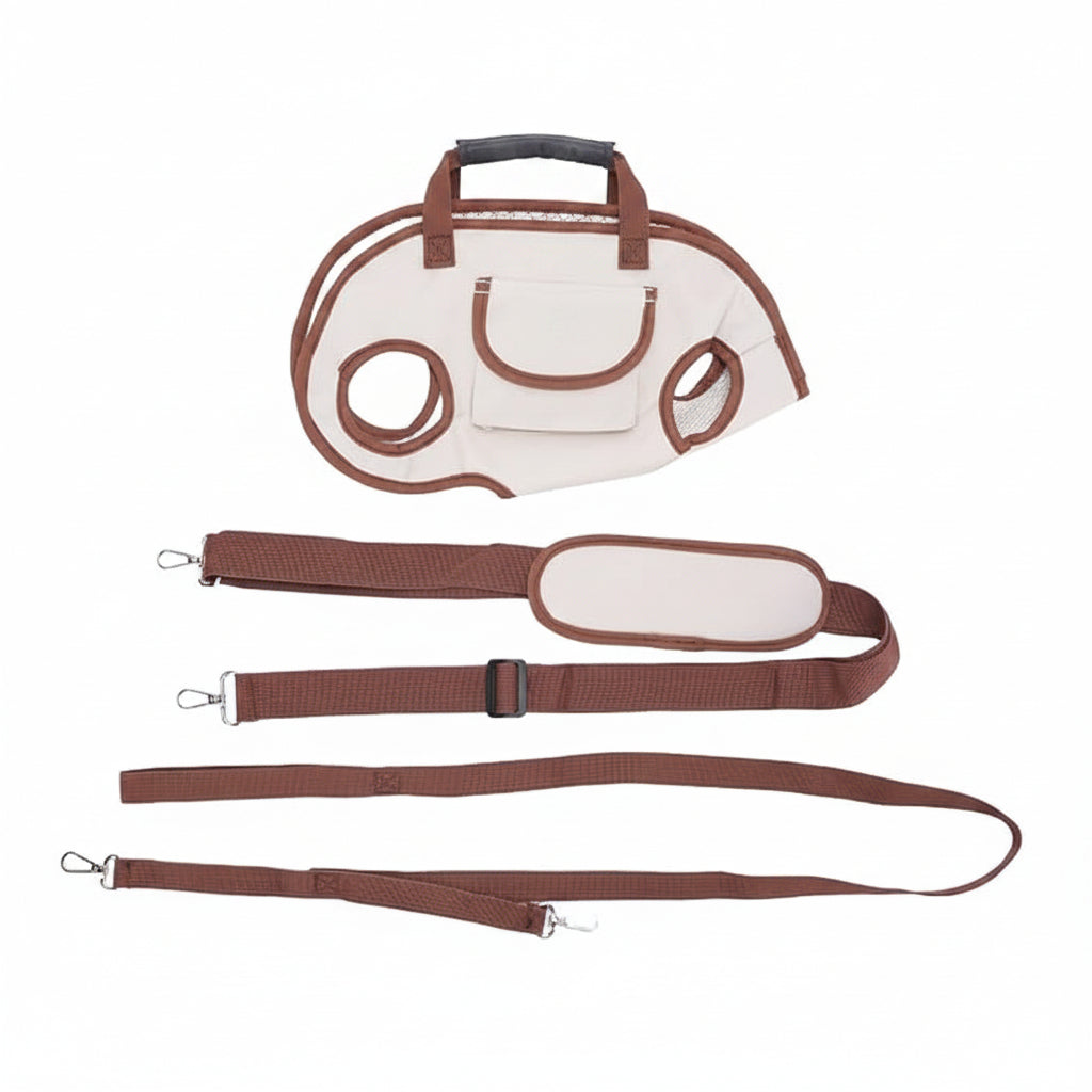 Adjustable Pet Sling Carrier For Outdoor Walks And Travel