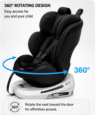 Baby car seat with adjustable padded headrest and side support