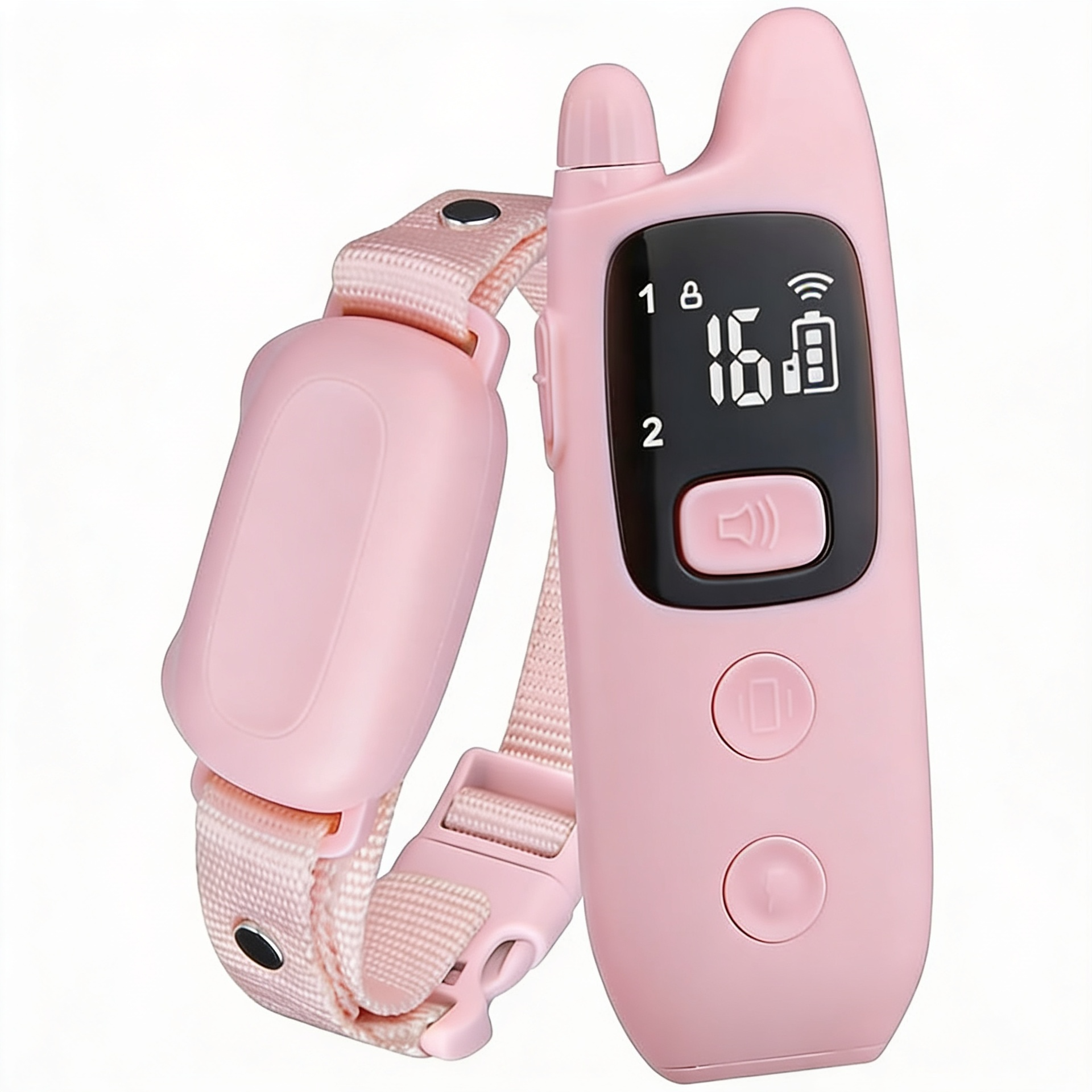 Adjustable dog collar accessory with durable strap design