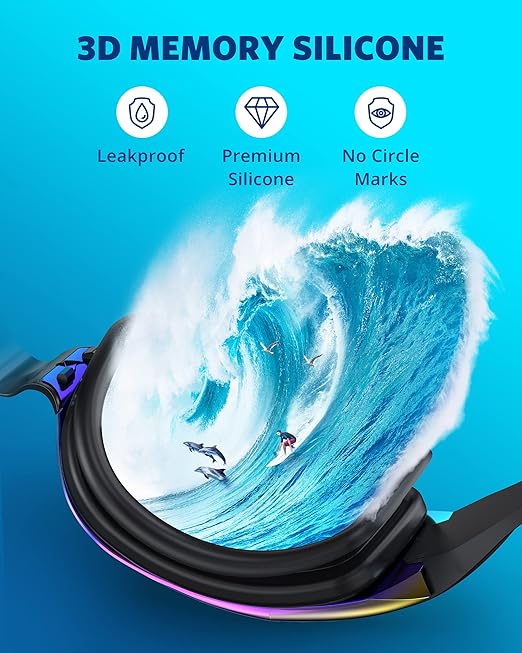 UV-Protected Swim Goggles