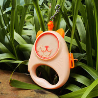 Retractable pet leash for small dogs and cats during outdoor walks