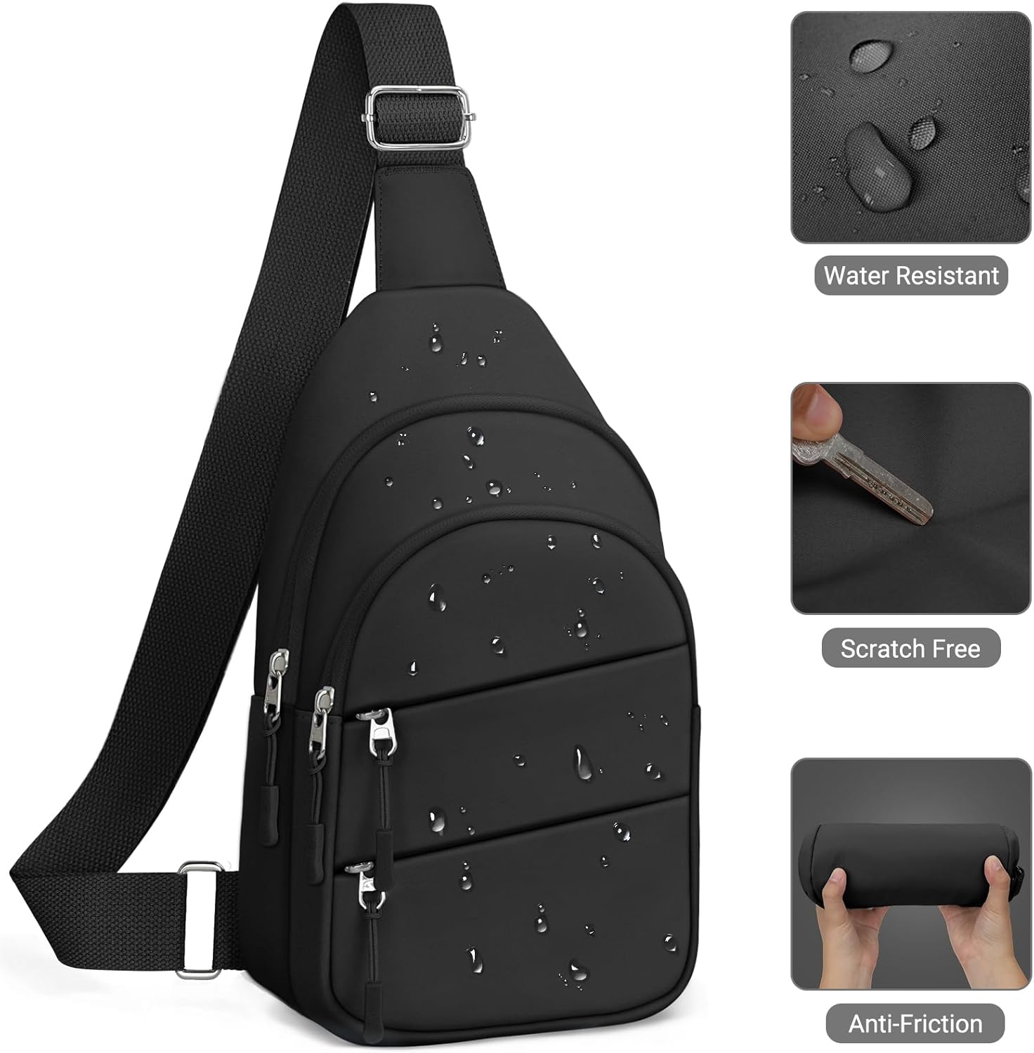 Casual sling bag backpack for daily use