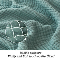 Soft 4 Layer Gauze Sofa Throw