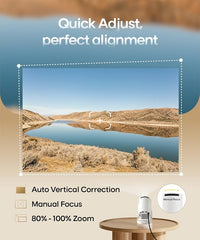smart projector android system apps streaming interface