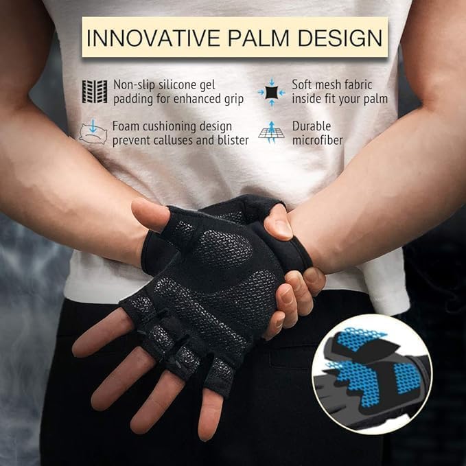 Breathable Workout Gloves