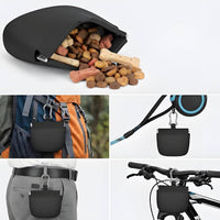 Attachable Dog Treat Bag For Walking Training And Daily Use