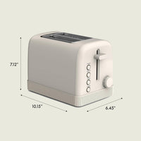 auto centering bread toaster designed to help position slices evenly