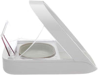 Automatic Pet Feeder Bowl With Lid For Wet And Dry Food