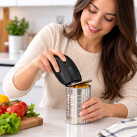 Automatic electric can opener featuring smart auto stop technology for opening compatible food tins.