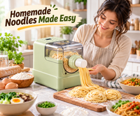Electric Home Noodle Maker with Automatic Dough Preparation