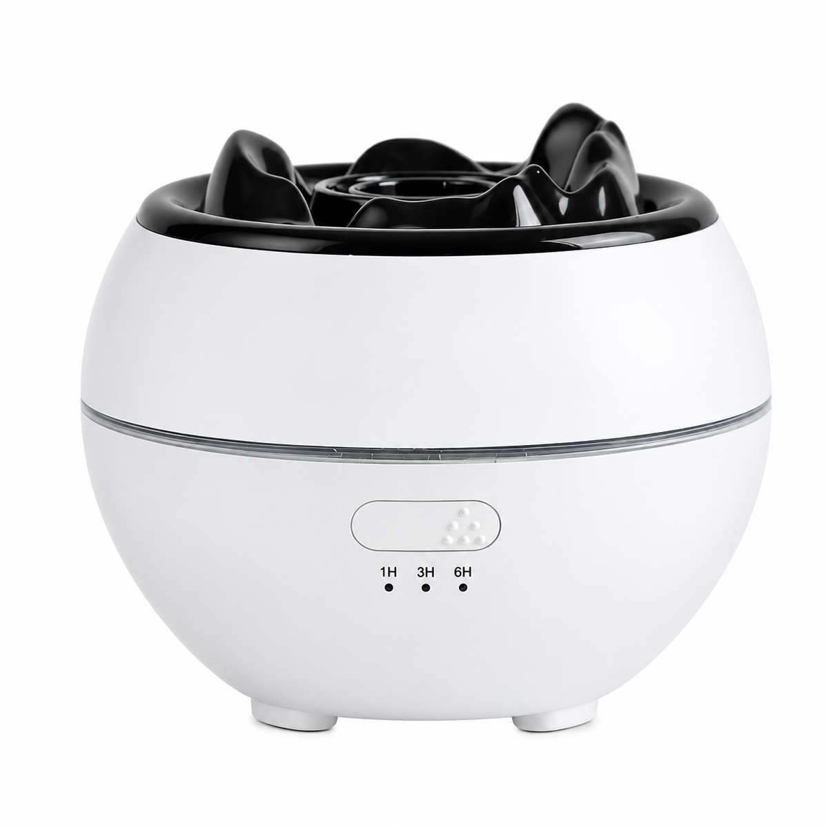 Ultrasonic Aroma Diffuser with Simulated Flame Effect & Timer