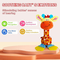 BPA Free Baby Rattle Shaker Toy For Safe Infant Play