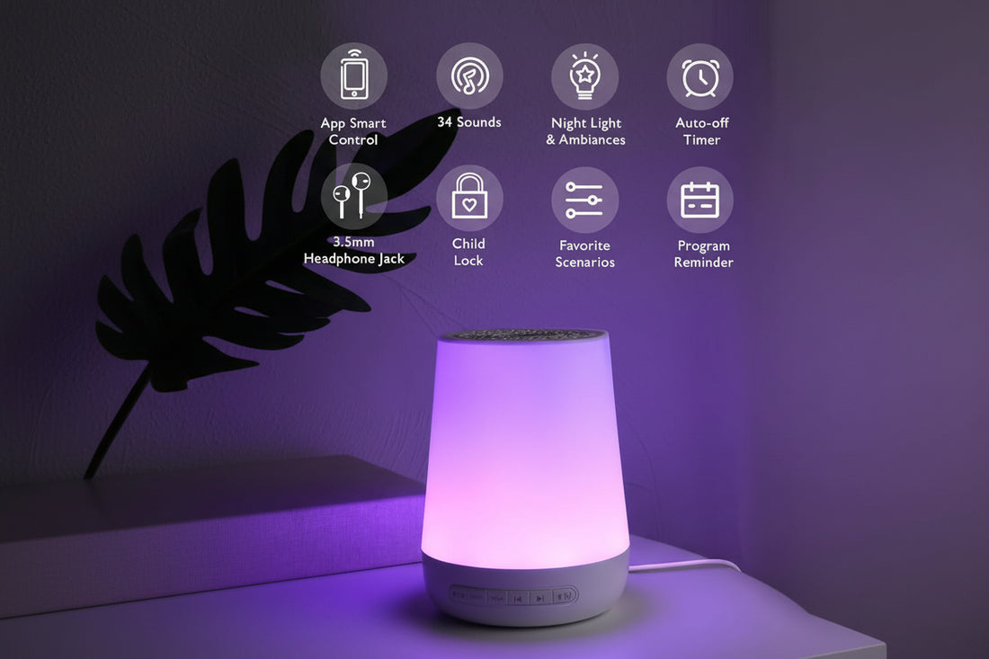 Baby Audio Machine With Soft Night Light