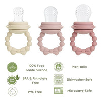 Baby Feeder Pacifier With 3 Different Sized Pouches