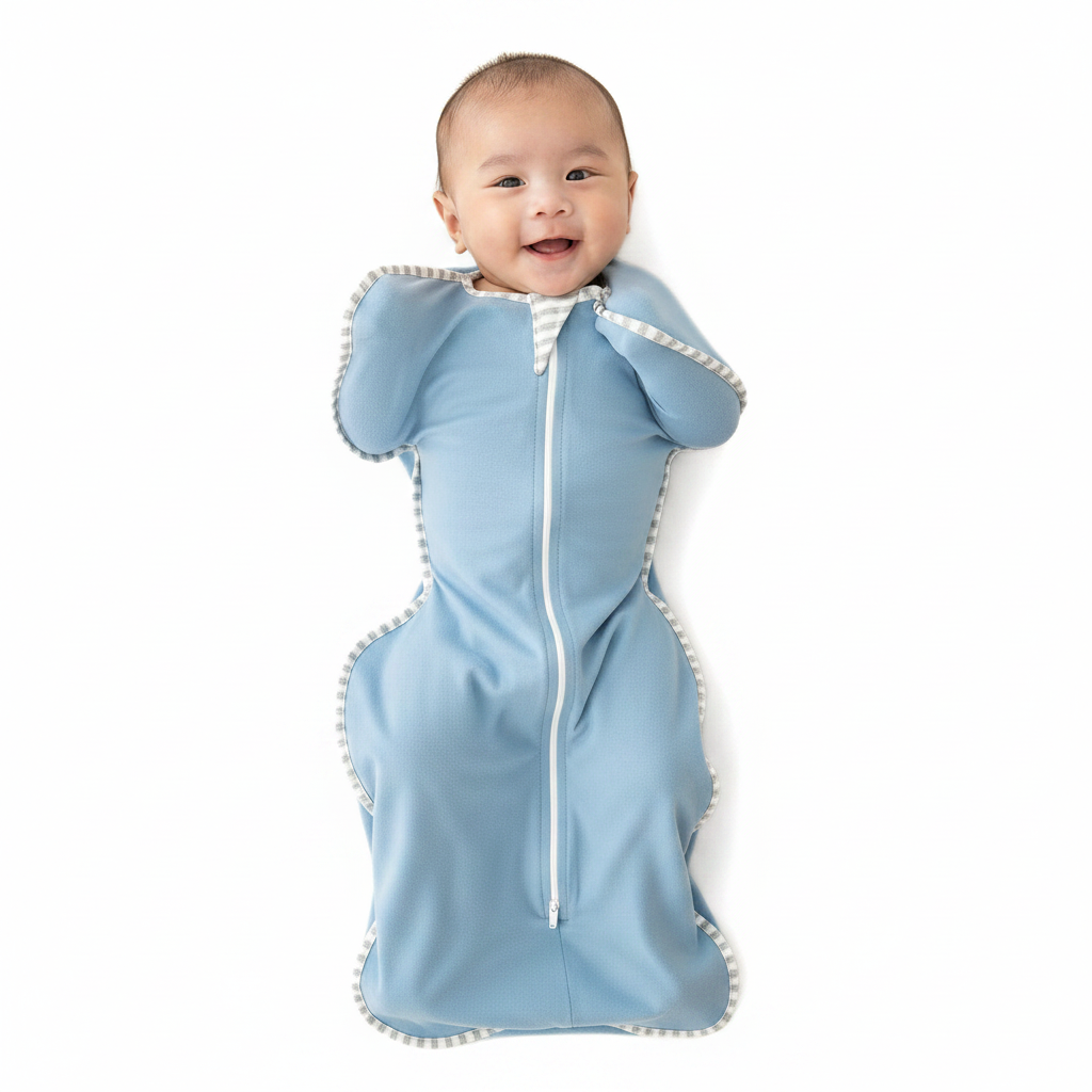 Baby Swaddle Wrap With Wearable Sack Design