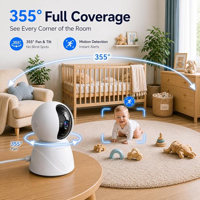 Baby Video Monitor With Audio Support