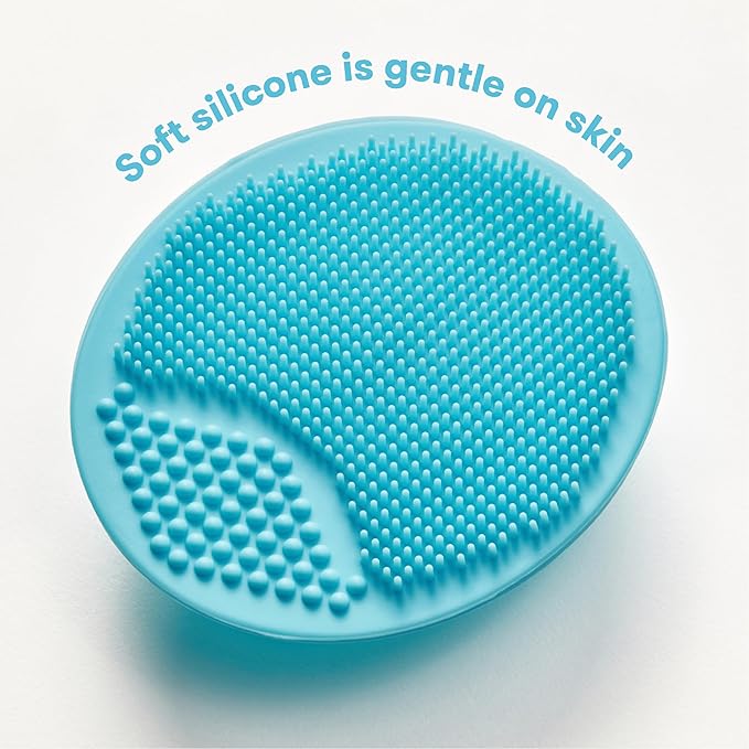 Using The SkinSoother Baby Bath Brush for Cradle Cap and Dry Skin Relief