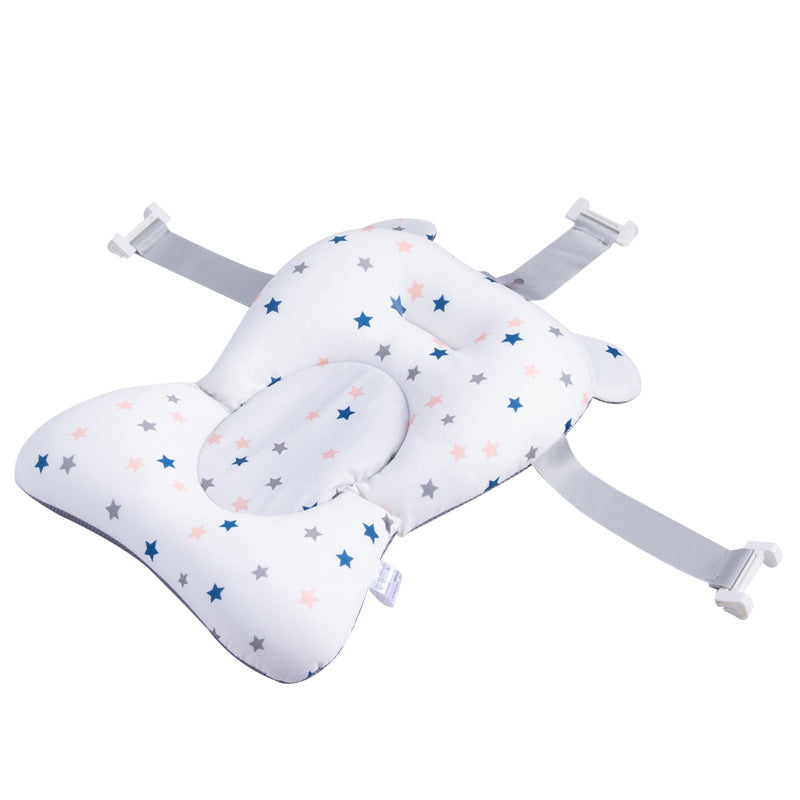 Baby Bath Tub Seat Cushion - Front View with Soft Support for Infants