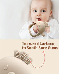 Baby chew toy for sore gums and teething comfort