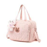 Baby diaper bag tote, crossbody design for moms and dads, stylish and functional.