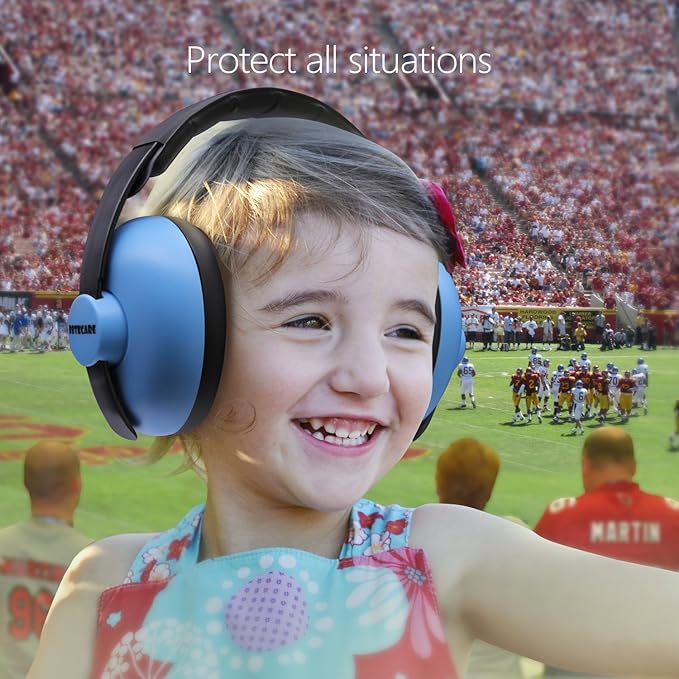 Baby ear muffs for travel and loud noise protection