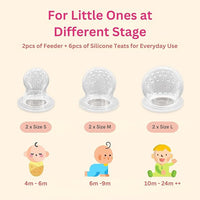 Packaging of Baby Food Feeder Pacifier - 2 Pack
