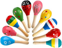 Baby musical rattles and egg shakers set for early learning