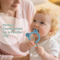 Baby teething relief toy for sore gums and gum massage