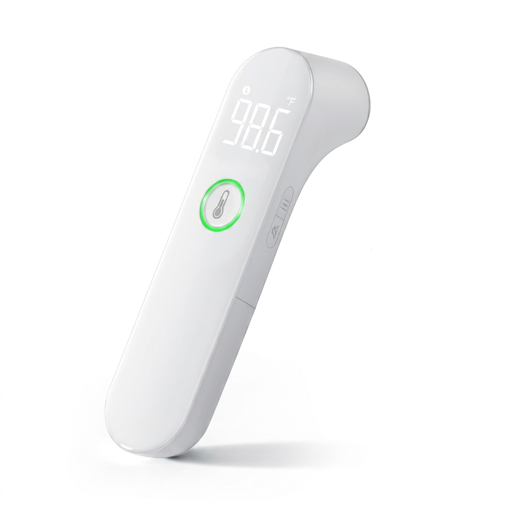 Digital Thermometer for Adults and Kids with Fever Alarm and Mute Mode