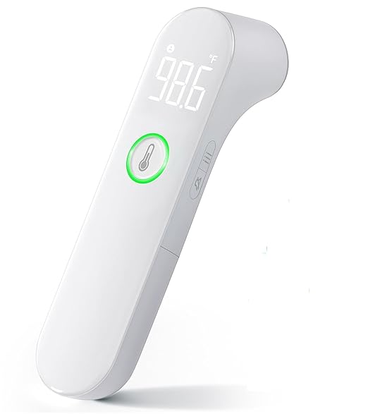 Digital Thermometer for Adults and Kids with Fever Alarm and Mute Mode