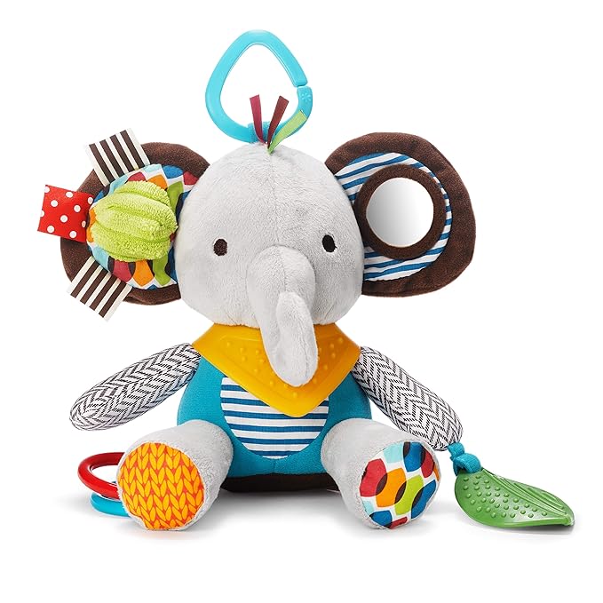 Baby Activity and Teething Toy with Multi-Sensory Rattle