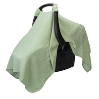 Baby stroller muslin cover for daily outdoor use