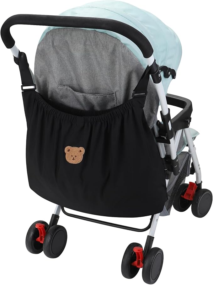Baby stroller storage caddy for bottles diapers wipes and travel items