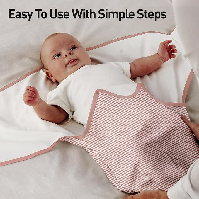 Organic Baby Swaddle Sleep Sack Providing Secure and Comfortable Fit