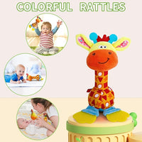 Baby Rattle And Teether Toy For Sensory Development And Gum Relief