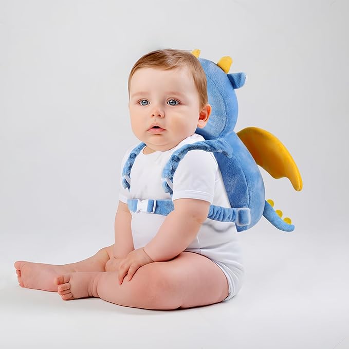 Baby walking backpack pillow with soft cushioned design