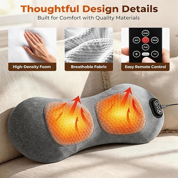 Back comfort pillow suitable for chair sofa bed and car seat use