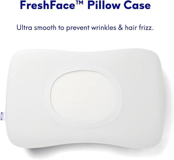 Contour pillow suitable for side sleeper resting position