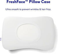 Contour pillow suitable for side sleeper resting position