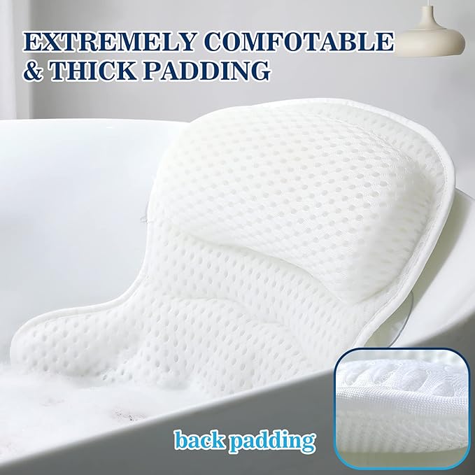 Spa Bath Pillow for Neck Support