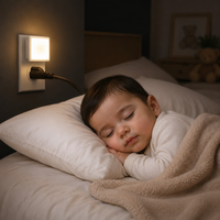 LED Plug In Night Light For Bedroom And Nursery