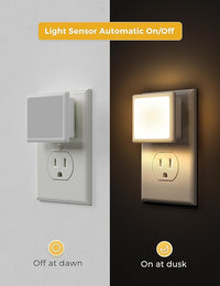 LED Plug In Night Light For Bedroom And Nursery