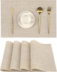 Heat Resistant PVC Woven Table Mats