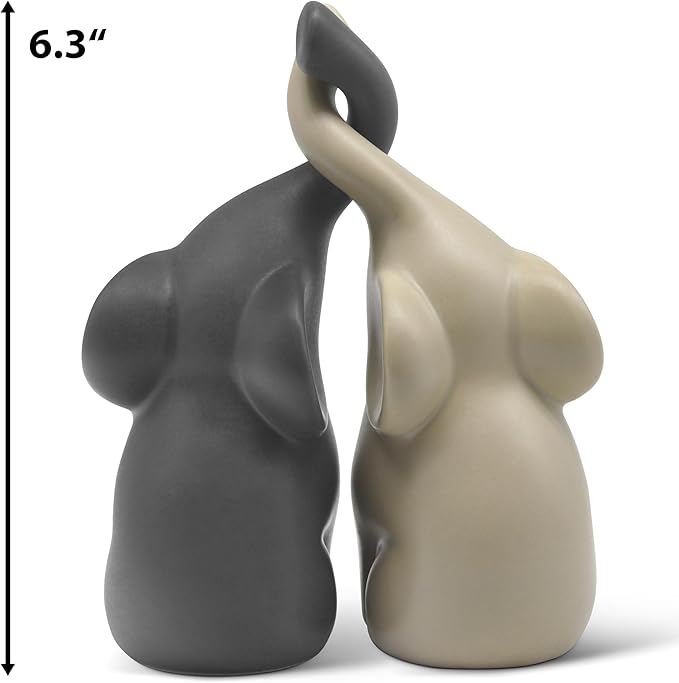 Contemporary Ceramic Decorative Animal Statue