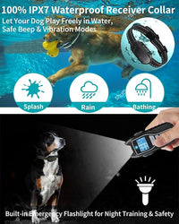 Black Dog Training Collar With Adjustable Fit For Small Medium And Large Dogs